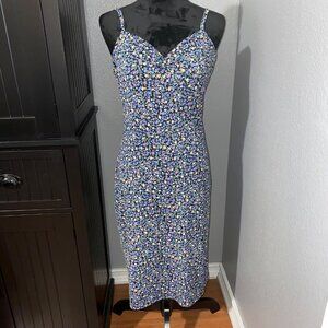 A. Byer Dress Size‎ M Floral Midi Whimsigoth Gothic Romance Dark Academia Moody